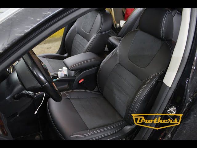 Чехлы на Skoda Superb 2 (универсал), 2008 - 2013 с алькантарой и экокожей смотреть онлайн