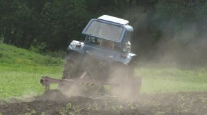 #173 Вспашка огородов трактором МТЗ-80 плугом плн-3-35