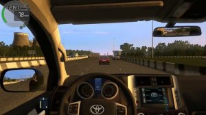 Toyota Land Cruiser 200+ДТП City Car Driving