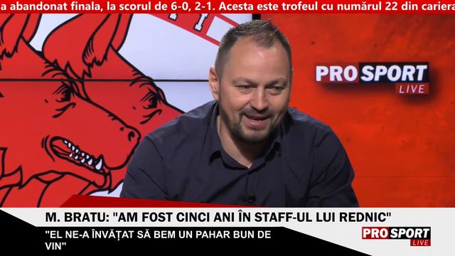 ProSport LIVE - MARIUS BRATU este invitatul lui Victor Vrînceanu смотреть онлайн