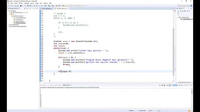 Java Dersleri #32 - Proje : While Örnekleri 1 смотреть онлайн