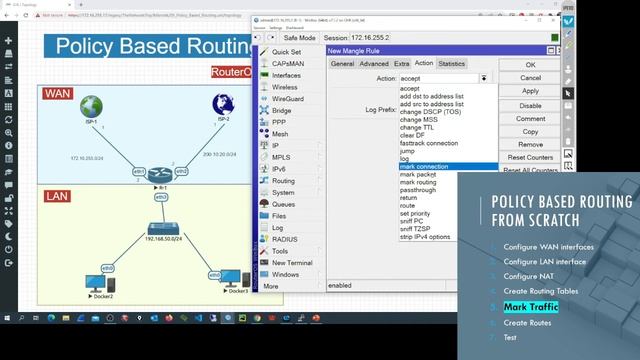 Policy Based Routing + Failover - RouterOS V7