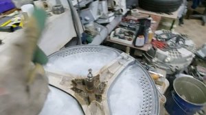 Candy. Канди замена подшипников. Обзор стиральной машинки.