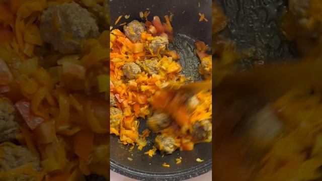 Суп с фрикадельками ?❤️? #shorts #рек#еда#рецепты