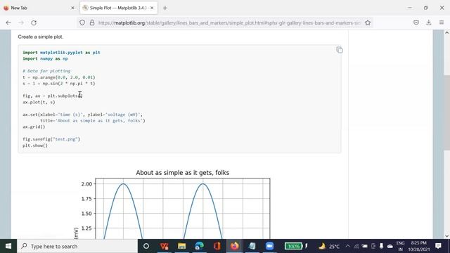 Matplotlib Python Exercise смотреть онлайн