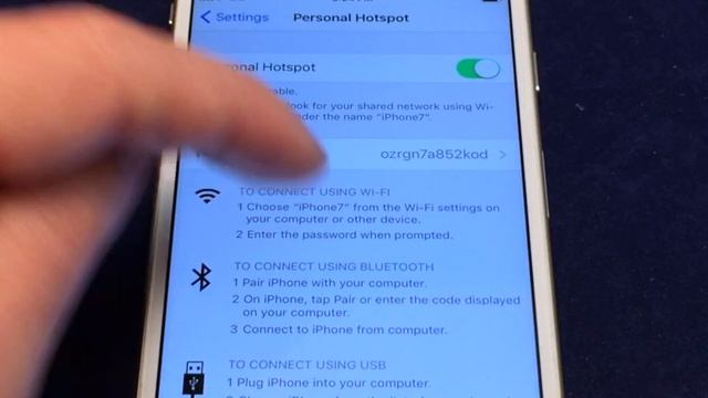 iPhone 7 - How to Set Up a Wifi Hotspot смотреть онлайн