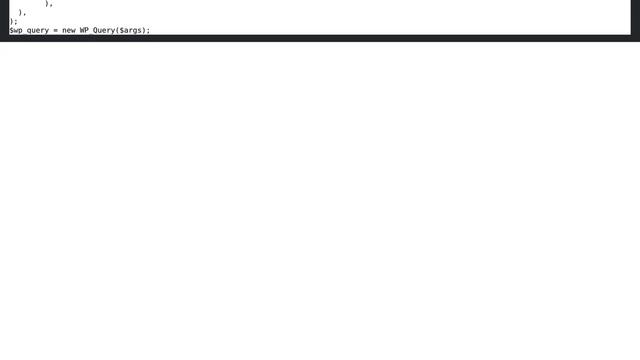 Wordpress: tax_query (if the terms are empty) смотреть онлайн