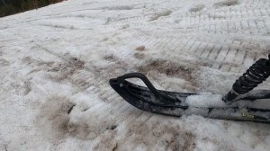 Снегокат на базе гусеницы Буран, с двигателем LIFAN 8 л.с.