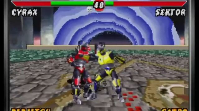 Mortal Kombat: Tournament Edition (Game Boy Advance) Arcade as Cyrax смотреть онлайн
