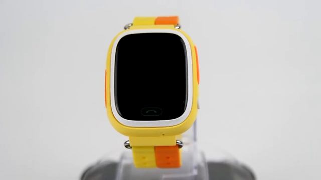 Детские часы Q90 GPS для детей от 7 лет желтые смотреть онлайн