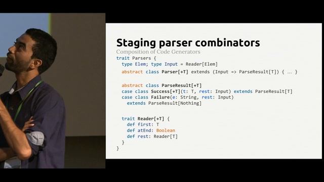 Staged Parser Combinators—Manohar Jonnalagedda смотреть онлайн