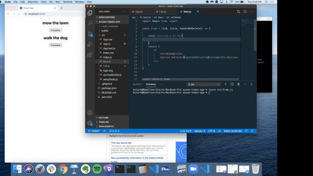 Live Lecture - React State & Events смотреть онлайн