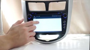 Магнитола Хендай Солярис на андройде с навигацией