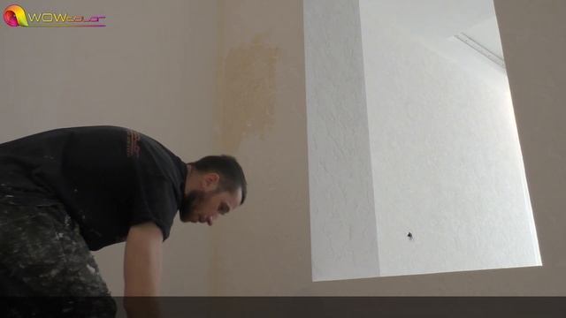 Декоративная Штукатурка Travertino Wowcolor -Все Этапы Нанесения, Травертин -Marmorino смотреть онлайн
