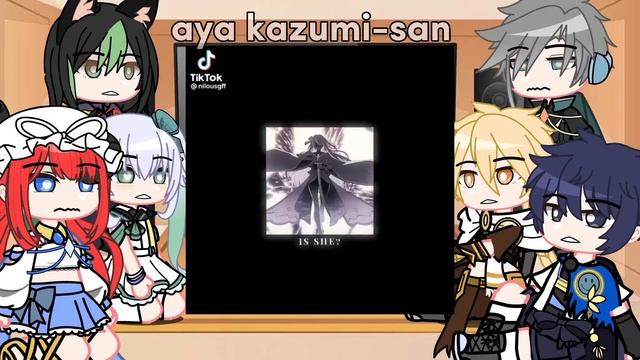 Sumeru Character React To Raiden Ei || SPOILER! || Angst And A Little Bit Of Kazuscara (?)
