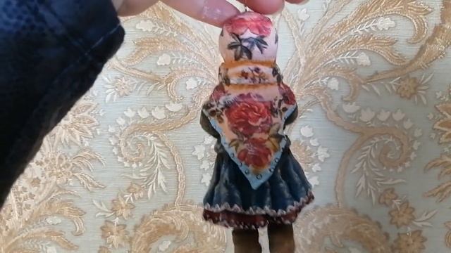 Ватная елочная игрушка ручной работы девочка с крольчонком смотреть онлайн