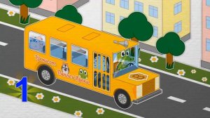 Учим цифры | Считаем | В автобусе ехали | Уроки от Пинги и Кроки | #2