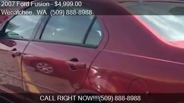 2007 Ford Fusion I 4 SE 4dr Sedan for sale in Wenatchee, WA смотреть онлайн