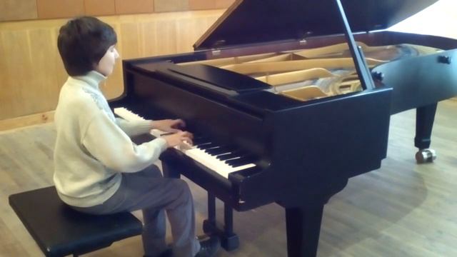 Гида Генрих 12 лет этюд M. Moszkowski op.72 etude 6 репетиция смотреть онлайн