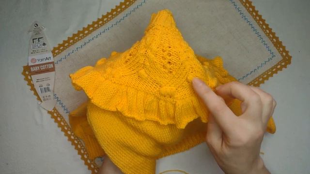 СП "Весна крокує по планеті-2". Звіт №5. Готовий дитячий джемпер з круглою авторською кокеткою))) смотреть онлайн