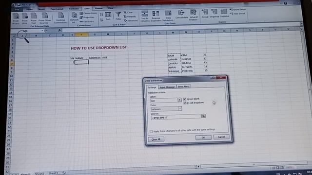 How to Use Drop-down list in Ms Excel 2023 смотреть онлайн