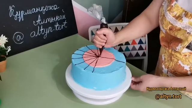 Торт "Человек паук" из крема. Человек паук.Торты.Кремчиз. смотреть онлайн