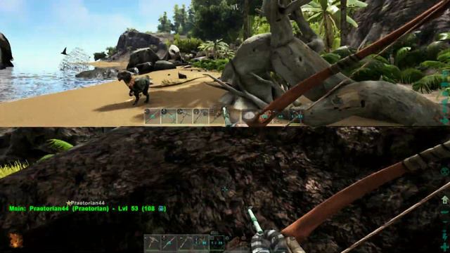 Let's Play ARK: Survival Evolved PS4 Split-screen | Co-op Multiplayer Gameplay | Part 18 (P+J) смотреть онлайн