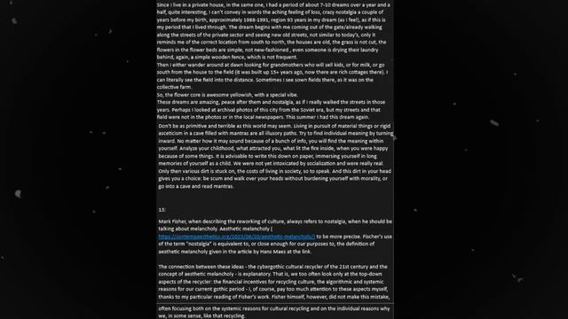 Nostalgia For Something You Never Experienced | 4chan /x/ Greentext смотреть онлайн