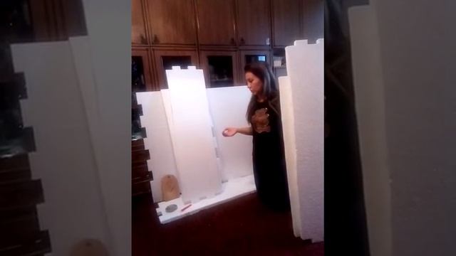 Кукольный домик из пенопласта. Часть 1(а) смотреть онлайн