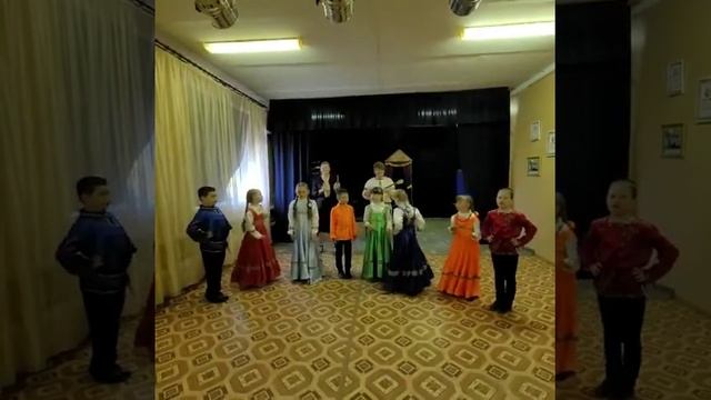 Фольклорный ансамбль "Забава"- младшая группа 6-8 лет. смотреть онлайн