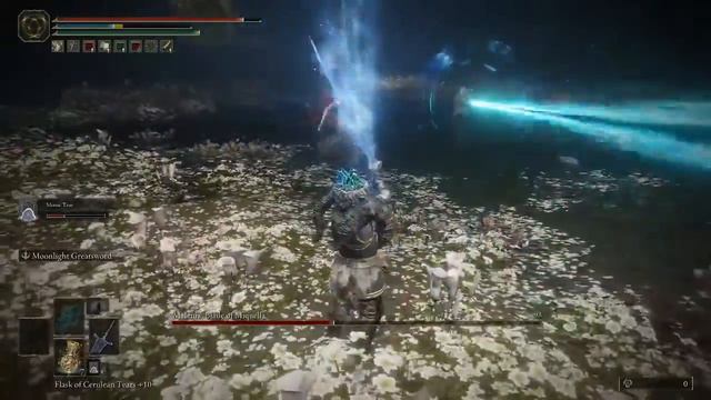 Elden Ring Zero Deaths - I am Milena, Blade of Miquella fight scene part 2 смотреть онлайн