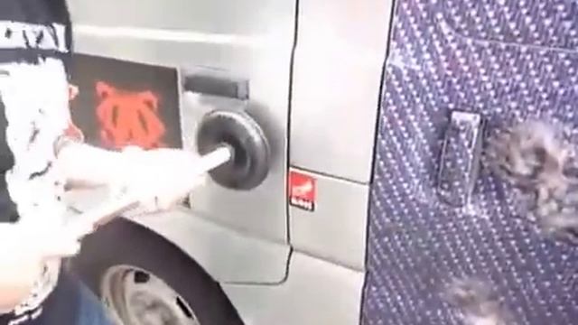 Как открывают двери авто в Китае