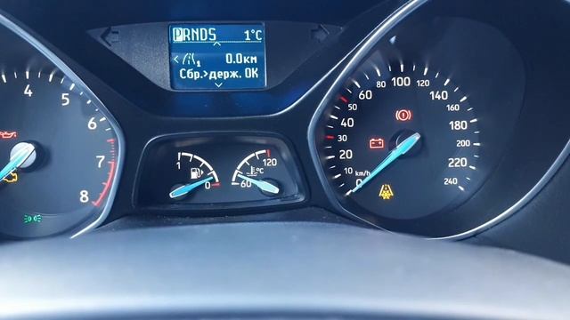 Отключение значка "снежинка" Форд Фокус 3. смотреть онлайн