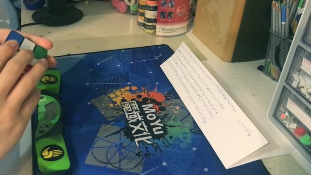 Bicube 3.524 single + 12.795 ao5 UWR solves - JackTriton смотреть онлайн