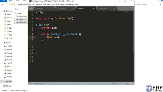 Full stack web developer course | lesson - 21 | (Part-24) | Complete PHP OOP смотреть онлайн