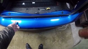 Renault Logan_2 защитная накладка на задний бампер.