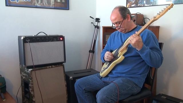 D-Lab Evil Twin 6L6 Tube Guitar amp demo Fender Princeton Preamp смотреть онлайн