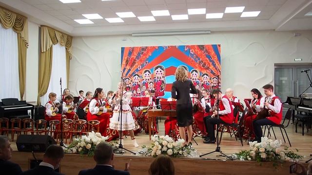 Оркестр народных инструментов, смешанная группа, Р.н.п. "Вдоль по Питерской" смотреть онлайн