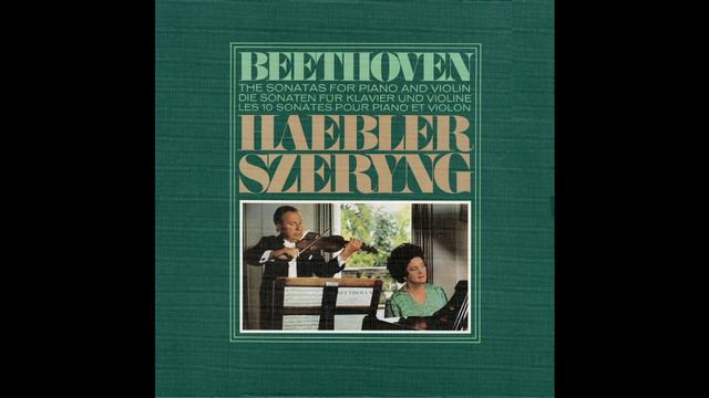 Beethoven Sonata For Piano & Violin No. 5 Haebler & Szeryng (1980/2018)