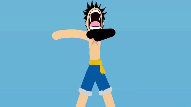 LUFFY VS KATAKURI(STICK NODES PRO) смотреть онлайн