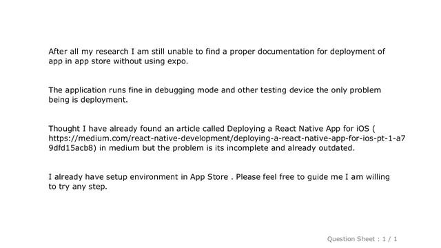 iOS : Guide to Deploy React-Native App to App Store смотреть онлайн