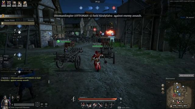 Conqueror's Blade TW | EquitisMortis v HERETİC | DEFENSE of Hosvarosa | [EU1] Season VII смотреть онлайн