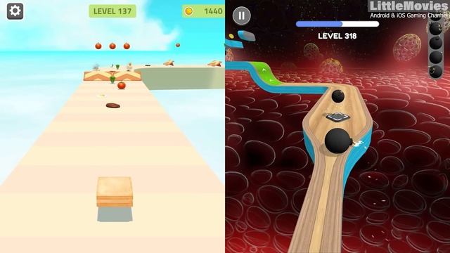 Going Balls | Sandwich Runner - All Level Gameplay Android,iOS - NEW BIG APK UPDATE