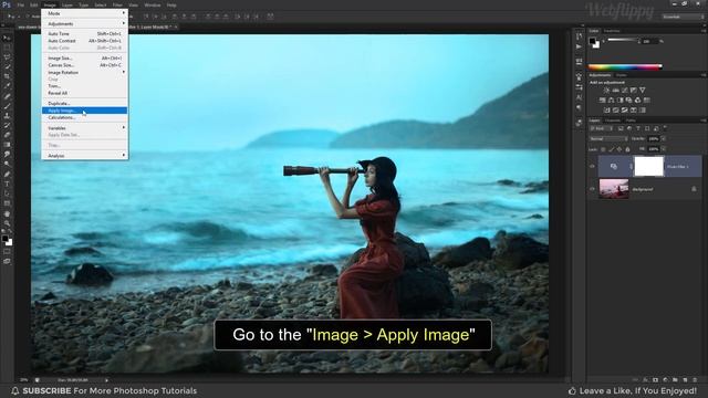 1-Minute Photoshop | Easily Change Landscape Color To ANY Color in Photoshop смотреть онлайн