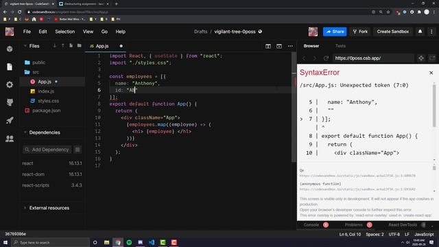 Learn React #5: Maps and Loops in JSX смотреть онлайн
