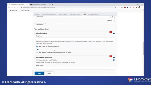 Jenkins Maven Build With Email Notification | Jenkins Crash Course смотреть онлайн