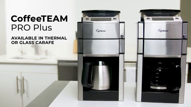 Overview: Capresso CoffeeTEAM Pro Plus Coffee Maker смотреть онлайн
