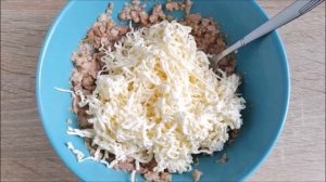 ТАРТАЛЕТКИ С ПЕЧЕНЬЮ ТРЕСКИ И ПЛАВЛЕНЫМ СЫРОМ, ХОЛОДНЫЕ ЗАКУСКИ, НОВОГОДНИЕ РЕЦЕПТЫ ЗАКУСКИ, ПЕЧЕНЬ