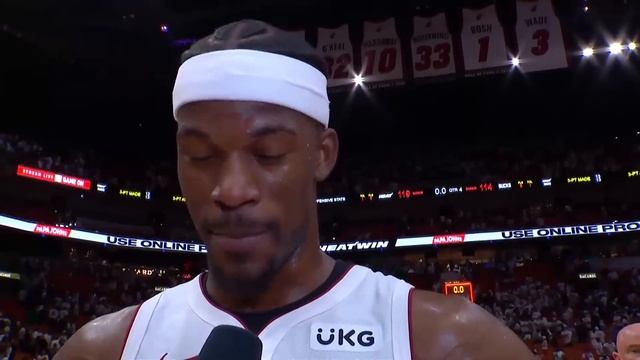 Jimmy Butler Talks EPIC 56-Point Performance in Game 4 vs Bucks, Postgame Interview смотреть онлайн